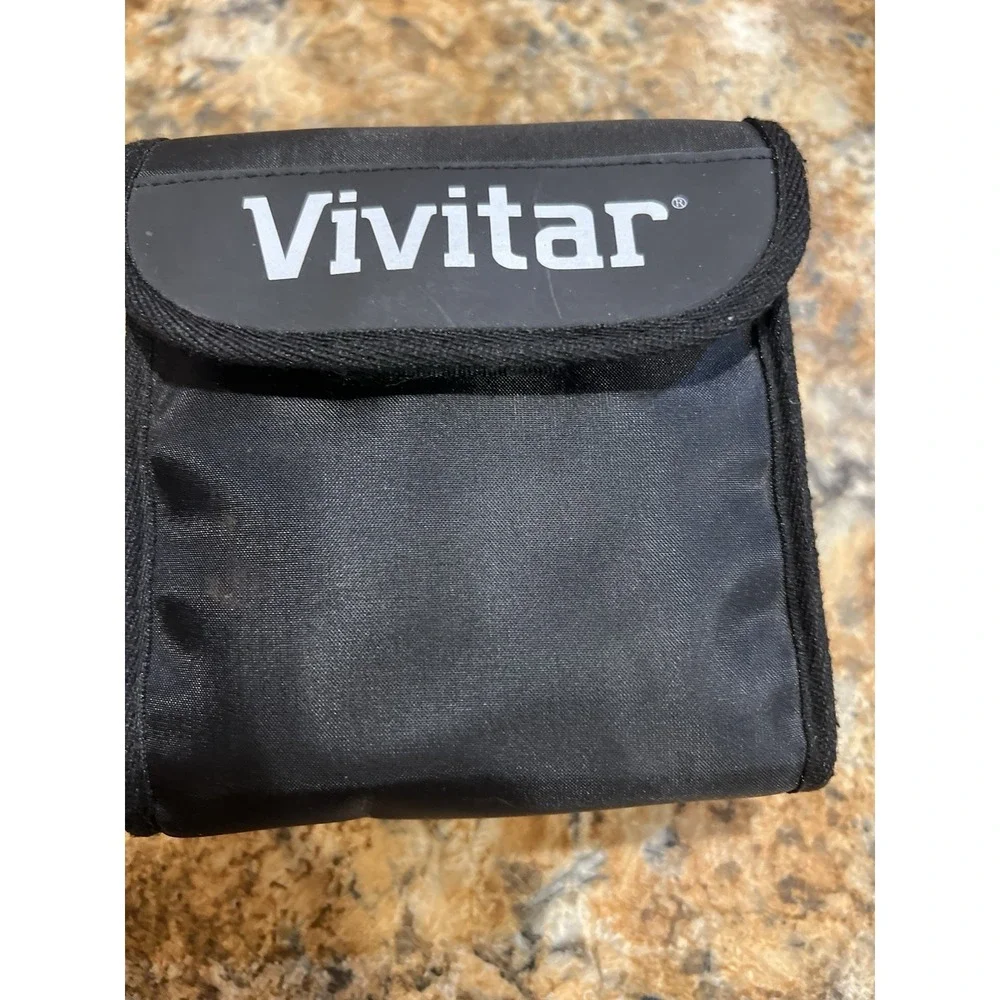 Vivitar 4 X 30 Coated Compact Binoculars With Strap & Storage Pouch VTG